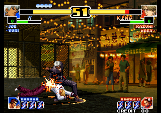 The King of Fighters 2002 Magic Plus (bootleg) - MAME 0.139u1 (MAME4droid)  rom download